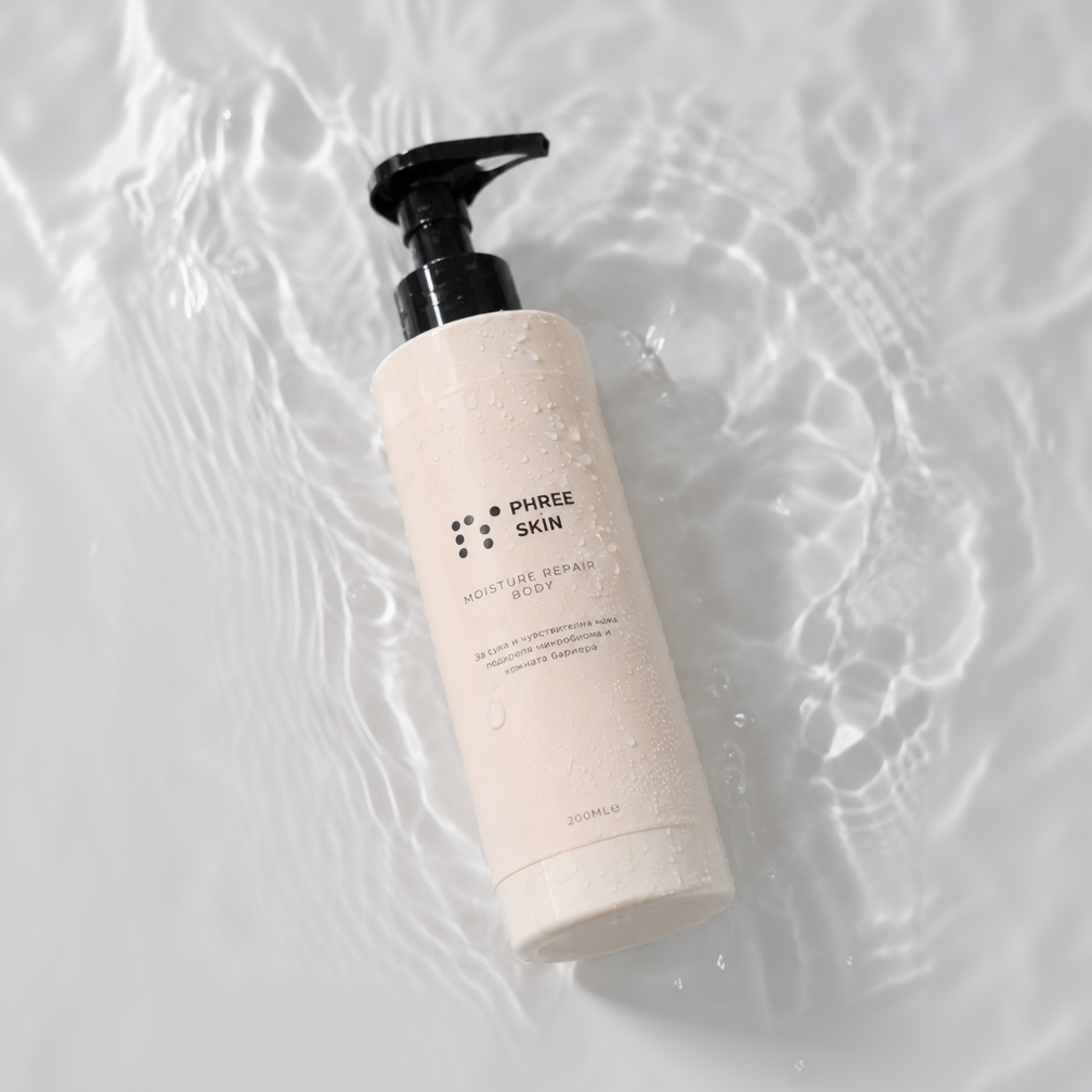 Moisture Repair Body — подхранваща грижа за тялото Phree Skin, 200 ml помпа